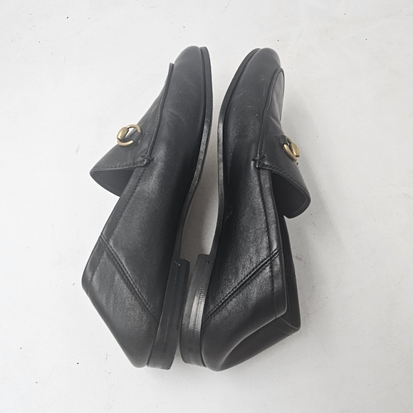 Gucci Brixton Black Leather Horsebit Loafers Womens 6.5 EU36.5 MSRP $1090 - Picture 14 of 16